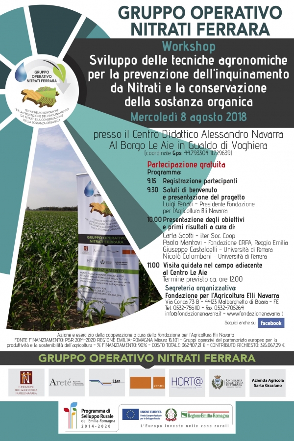 Gruppo Operativo Nitrati Ferrara - Workshop