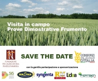 SAVE THE DATE - Prove Dimostrative Frumento